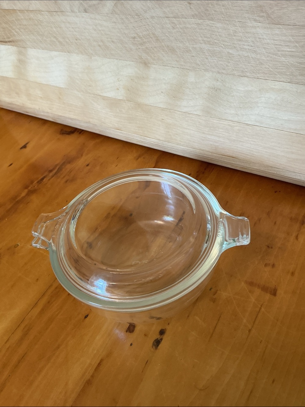 Vintage Pyrex 10 oz. Clear Pyrex Mini Bowl #018